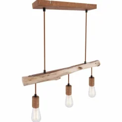 Luminaires Globo Lighting Suspensions|Suspension Globo JAKOB Rouille, 3 lumières