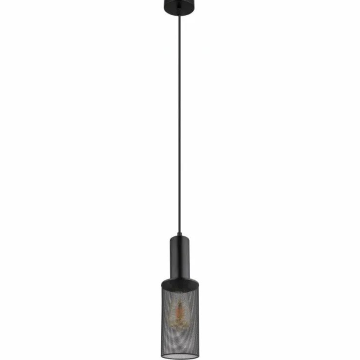 Luminaires Globo Lighting Suspensions|Suspension Globo JEDD Noir, 1 lumière