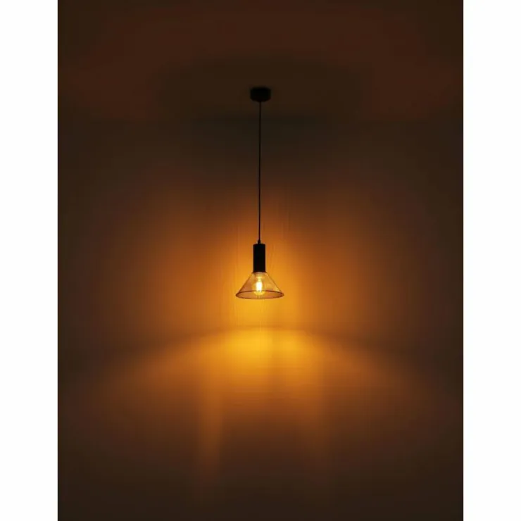 Luminaires Globo Lighting Suspensions|Suspension Globo JEDD Noir, 1 lumière