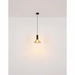 Luminaires Globo Lighting Suspensions|Suspension Globo JEDD Noir, 1 lumière