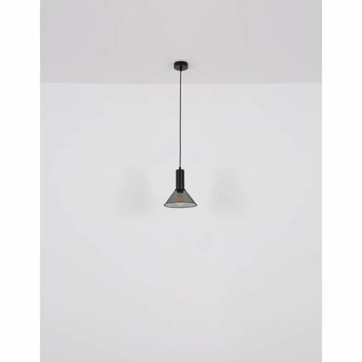 Luminaires Globo Lighting Suspensions|Suspension Globo JEDD Noir, 1 lumière