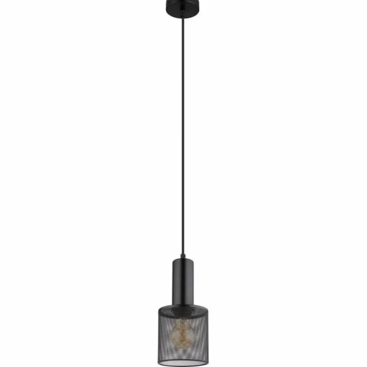 Luminaires Globo Lighting Suspensions|Suspension Globo JEDD Noir, 1 lumière