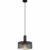 Luminaires Globo Lighting Suspensions|Suspension Globo JEDD Noir, 1 lumière