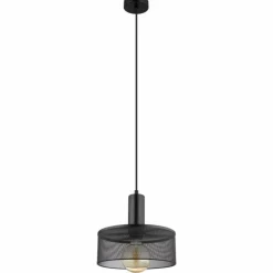 Luminaires Globo Lighting Suspensions|Suspension Globo JEDD Noir, 1 lumière