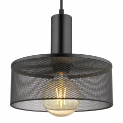 Luminaires Globo Lighting Suspensions|Suspension Globo JEDD Noir, 1 lumière