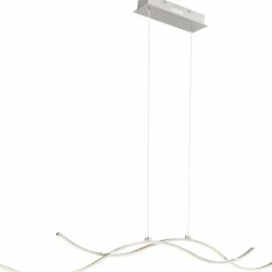 Luminaires Globo Lighting Éclairage Led|Suspension Globo Jorne LED Nickel mat, 1 lumière