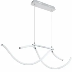 Luminaires Globo Lighting Éclairage Led|Suspension Globo KAIA LED Chrome, 1 lumière