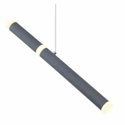 Luminaires Globo Lighting Éclairage Led|Suspension Globo KELSY LED Gris, 1 lumière