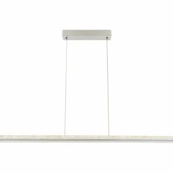 Luminaires Globo Lighting Suspensions|Suspension Globo KLAUS LED Nickel mat, 1 lumière