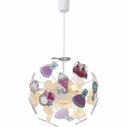 Luminaires Globo Lighting Suspensions|Suspension Globo LURRA Blanc, 4 lumières