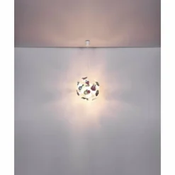 Luminaires Globo Lighting Suspensions|Suspension Globo LURRA Blanc, 4 lumières