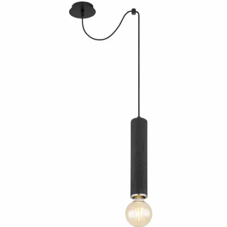 Luminaires Globo Lighting Suspensions|Suspension Globo MARION Noir, 1 lumière