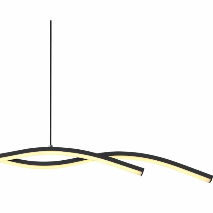 Luminaires Globo Lighting Éclairage Led|Suspension Globo MARIUS LED Noir, 1 lumière