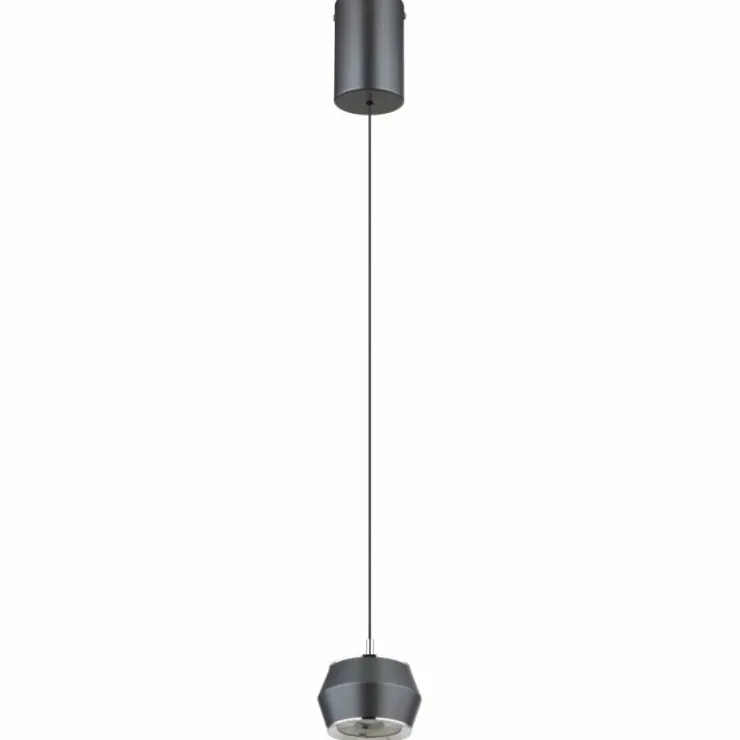 Luminaires Globo Lighting Éclairage Led|Suspension Globo MARTHY LED Gris, 1 lumière