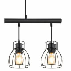 Luminaires Globo Lighting Éclairage Led|Suspension Globo MINA LED Noir, 4 lumières