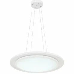 Luminaires Globo Lighting Suspensions|Suspension Globo MURPHY LED Blanc, 1 lumière, Télécommandes, Changeur de couleurs