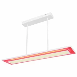 Luminaires Globo Lighting Suspensions|Suspension Globo MURPHY LED Blanc, 1 lumière, Télécommandes, Changeur de couleurs
