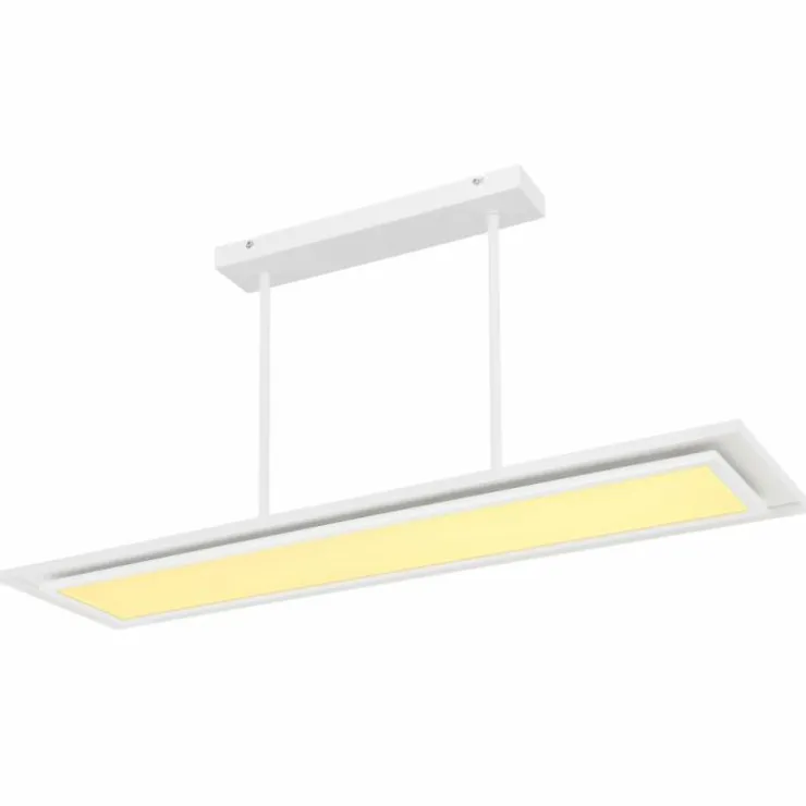 Luminaires Globo Lighting Suspensions|Suspension Globo MURPHY LED Blanc, 1 lumière, Télécommandes, Changeur de couleurs