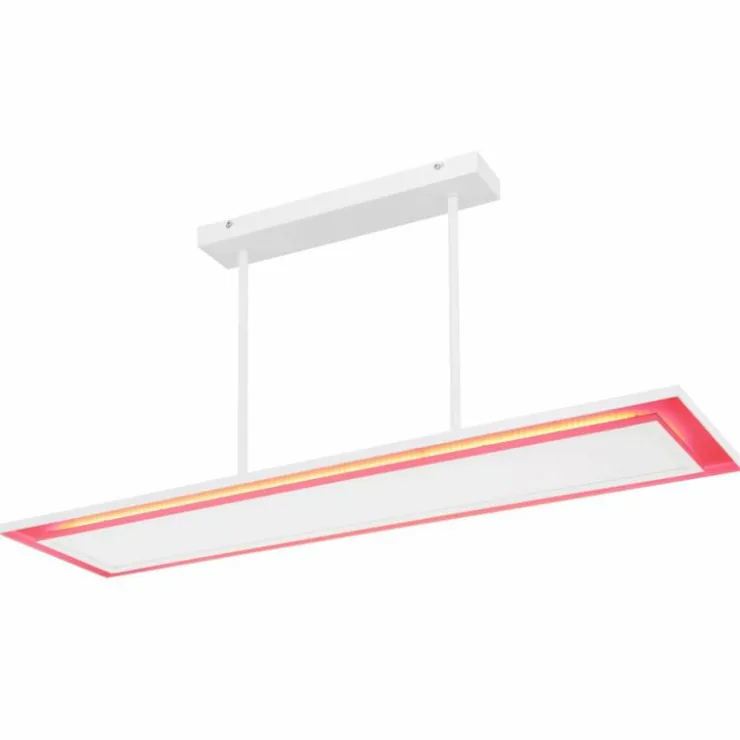Luminaires Globo Lighting Suspensions|Suspension Globo MURPHY LED Blanc, 1 lumière, Télécommandes, Changeur de couleurs