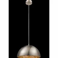 Luminaires Globo Lighting Suspensions|Suspension Globo Nickel mat, 1 lumière