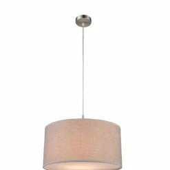Luminaires Globo Lighting Suspensions|Suspension Globo Nickel mat, 1 lumière