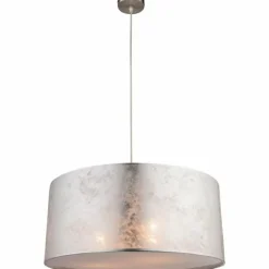 Luminaires Globo Lighting Suspensions|Suspension Globo Nickel mat, 3 lumières