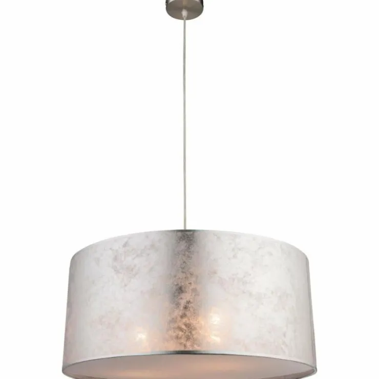 Luminaires Globo Lighting Suspensions|Suspension Globo Nickel mat, 3 lumières