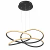 Luminaires Globo Lighting Suspensions|Suspension Globo PANDA LED Noir, 1 lumière