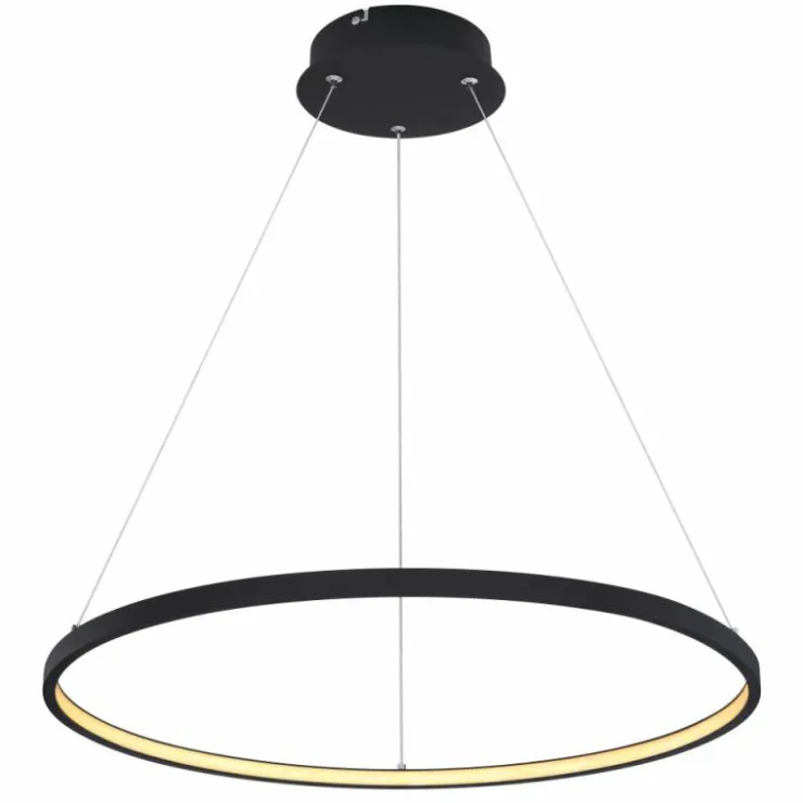 Luminaires Globo Lighting Éclairage Led|Suspension Globo RALPH LED Noir, 1 lumière