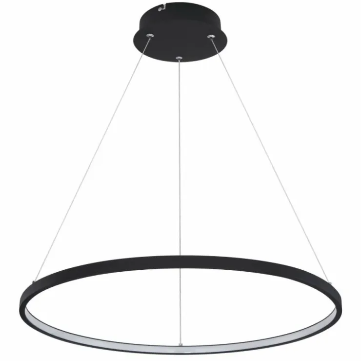 Luminaires Globo Lighting Éclairage Led|Suspension Globo RALPH LED Noir, 1 lumière