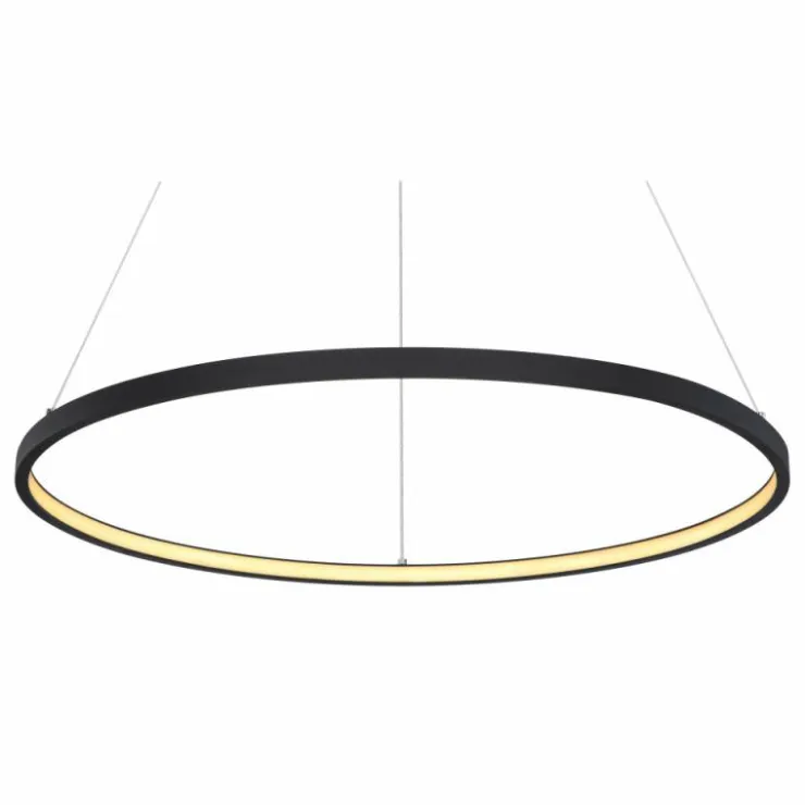 Luminaires Globo Lighting Éclairage Led|Suspension Globo RALPH LED Noir, 1 lumière