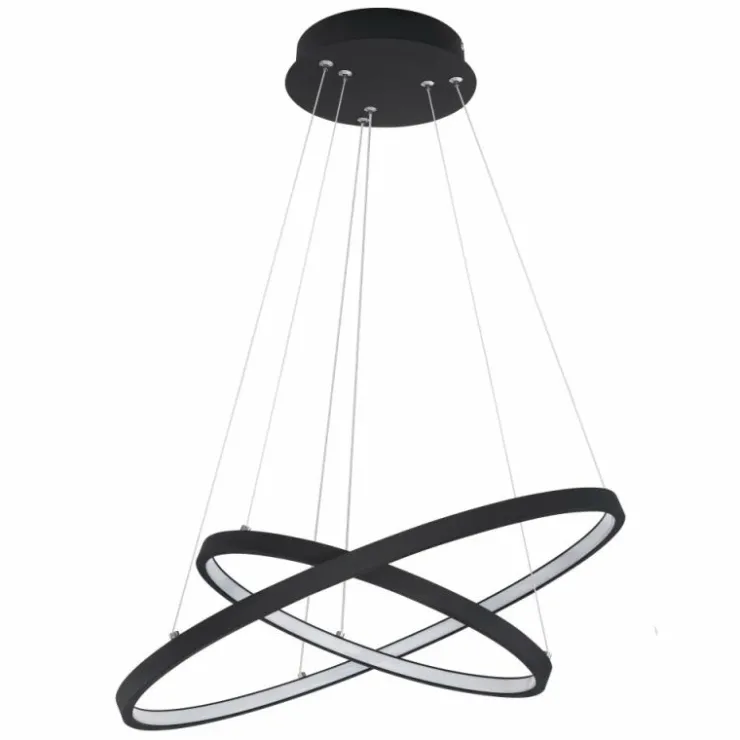 Luminaires Globo Lighting Éclairage Led|Suspension Globo RALPH LED Noir, 1 lumière