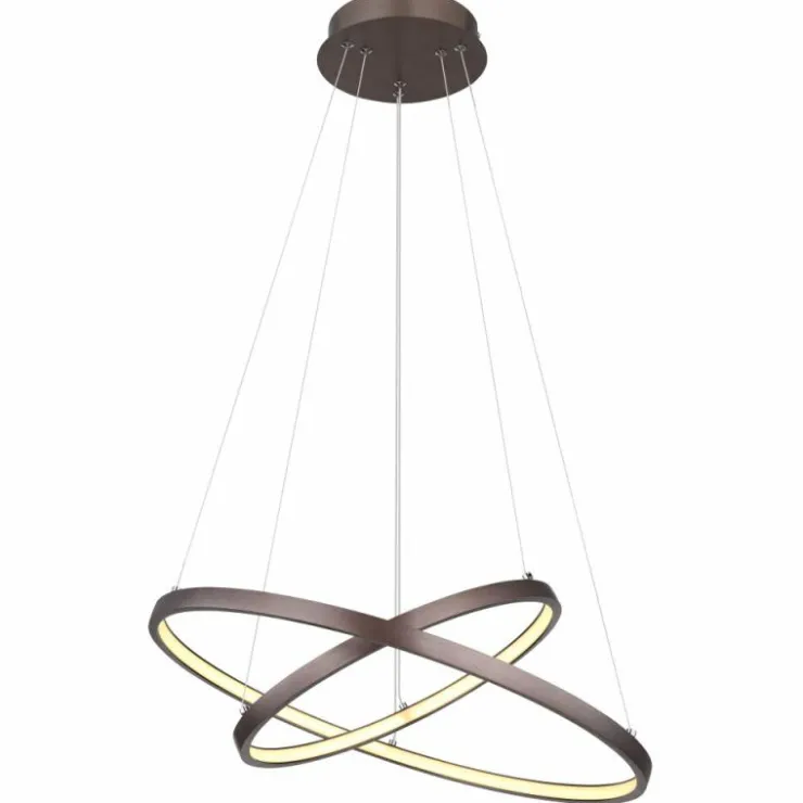 Luminaires Globo Lighting Éclairage Led|Suspension Globo RALPH LED Moka, 1 lumière