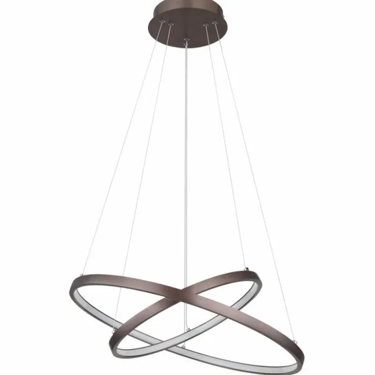 Luminaires Globo Lighting Éclairage Led|Suspension Globo RALPH LED Moka, 1 lumière