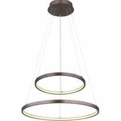 Luminaires Globo Lighting Éclairage Led|Suspension Globo RALPH LED Moka, 1 lumière