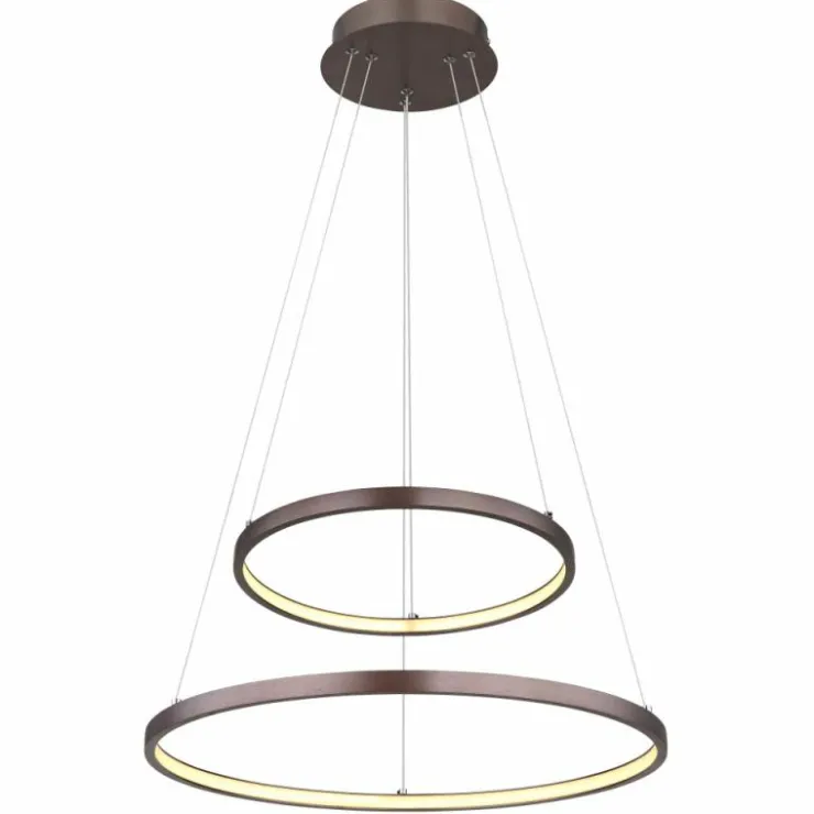 Luminaires Globo Lighting Éclairage Led|Suspension Globo RALPH LED Moka, 1 lumière