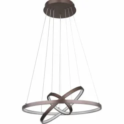 Luminaires Globo Lighting Éclairage Led|Suspension Globo RALPH LED Moka, 1 lumière