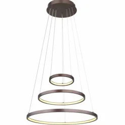 Luminaires Globo Lighting Éclairage Led|Suspension Globo RALPH LED Moka, 1 lumière