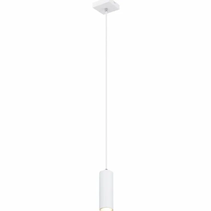 Luminaires Globo Lighting Suspensions|Suspension Globo ROBBY Blanc, 1 lumière