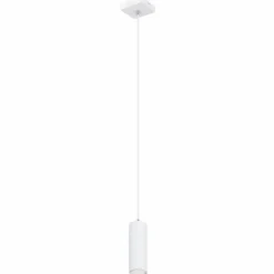 Luminaires Globo Lighting Suspensions|Suspension Globo ROBBY Blanc, 1 lumière