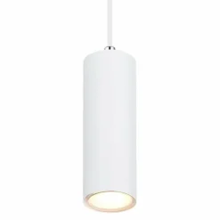 Luminaires Globo Lighting Suspensions|Suspension Globo ROBBY Blanc, 1 lumière