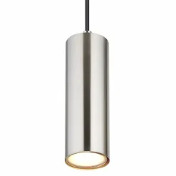 Luminaires Globo Lighting Suspensions|Suspension Globo ROBBY Nickel mat, 1 lumière