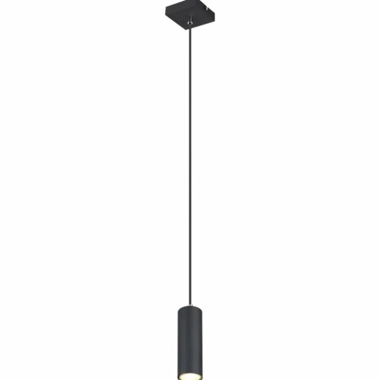Luminaires Globo Lighting Suspensions|Suspension Globo ROBBY Noir, 1 lumière