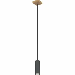 Luminaires Globo Lighting Suspensions|Suspension Globo ROBBY Noir, 1 lumière