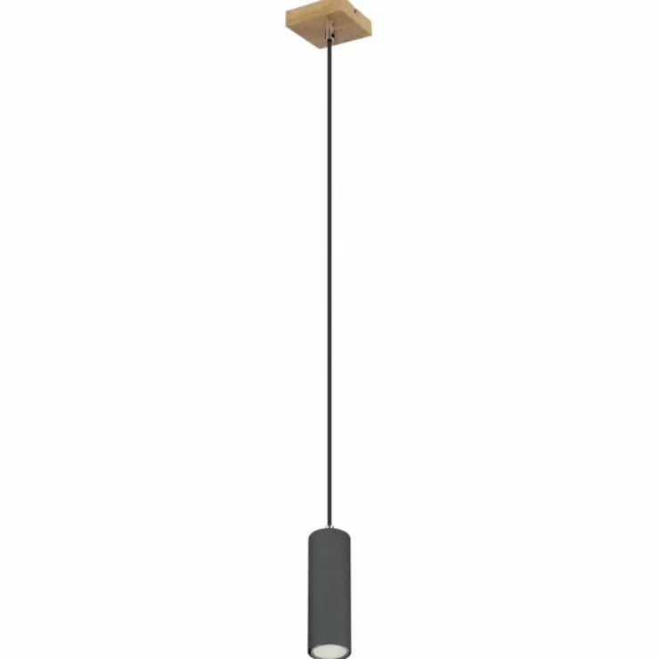 Luminaires Globo Lighting Suspensions|Suspension Globo ROBBY Noir, 1 lumière