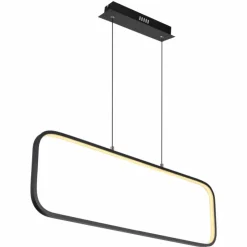 Luminaires Globo Lighting Suspensions|Suspension Globo SILLA LED Noir, 1 lumière