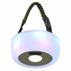 Suspension Globo SOLAR LED Vert, Blanc, 1 lumière, Changeur de couleurs