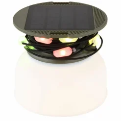 Suspension Globo SOLAR LED Vert, Blanc, 1 lumière, Changeur de couleurs