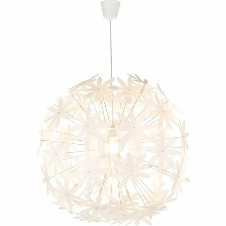Luminaires Globo Lighting Suspensions|Suspension Globo STELLA Blanc, 1 lumière