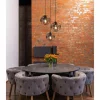 Luminaires Globo Lighting Suspensions|Suspension Globo TAMARA Noir, 3 lumières